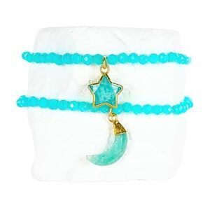 5616 Amazonite Bracelet Party Favor for Girls, Toddler Bracelet